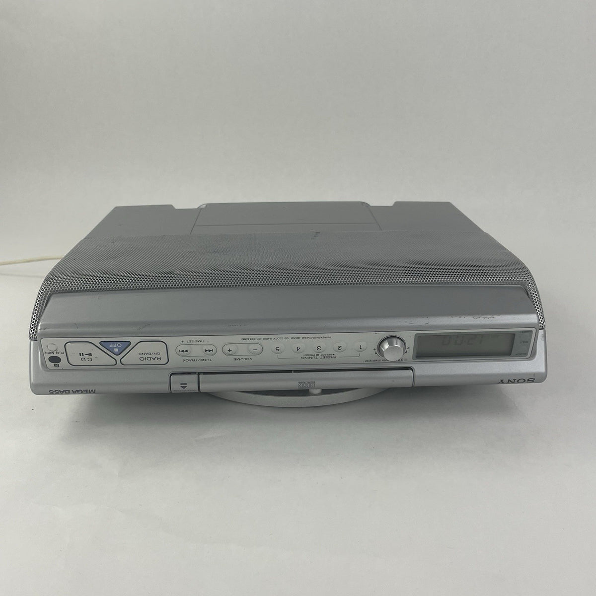 Sony ICF CD543RM Kitchen Cabinet Radio CD No Remote No Hardware Tested1