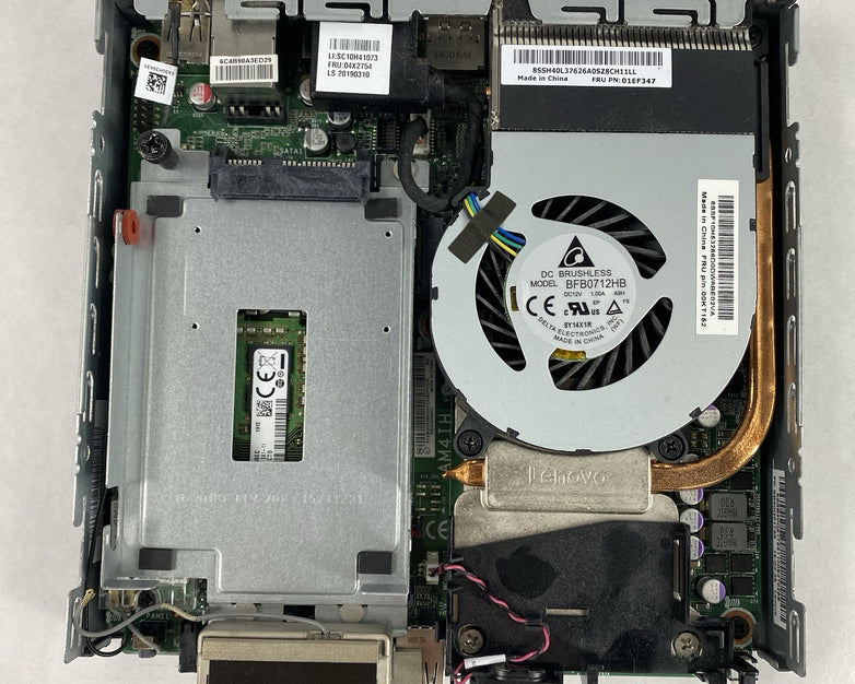 Lenovo ThinkCentre M715q Micro Ryzen 5 Pro 2400GE 3.2GHz 1x8GB RAM No HDD/OS/AC