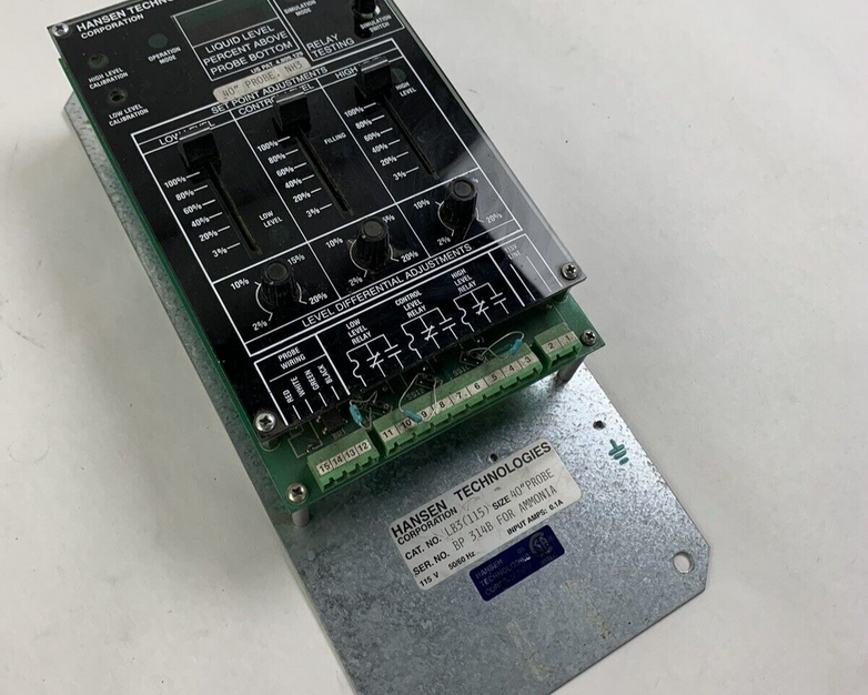 Hansen Technologies Corporation  Vari Level Amonia LB3