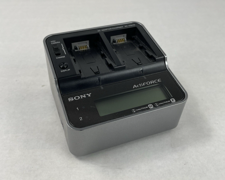 Sony Actiforce AC-VQH10 Dual Battery AC Adaptor Charger