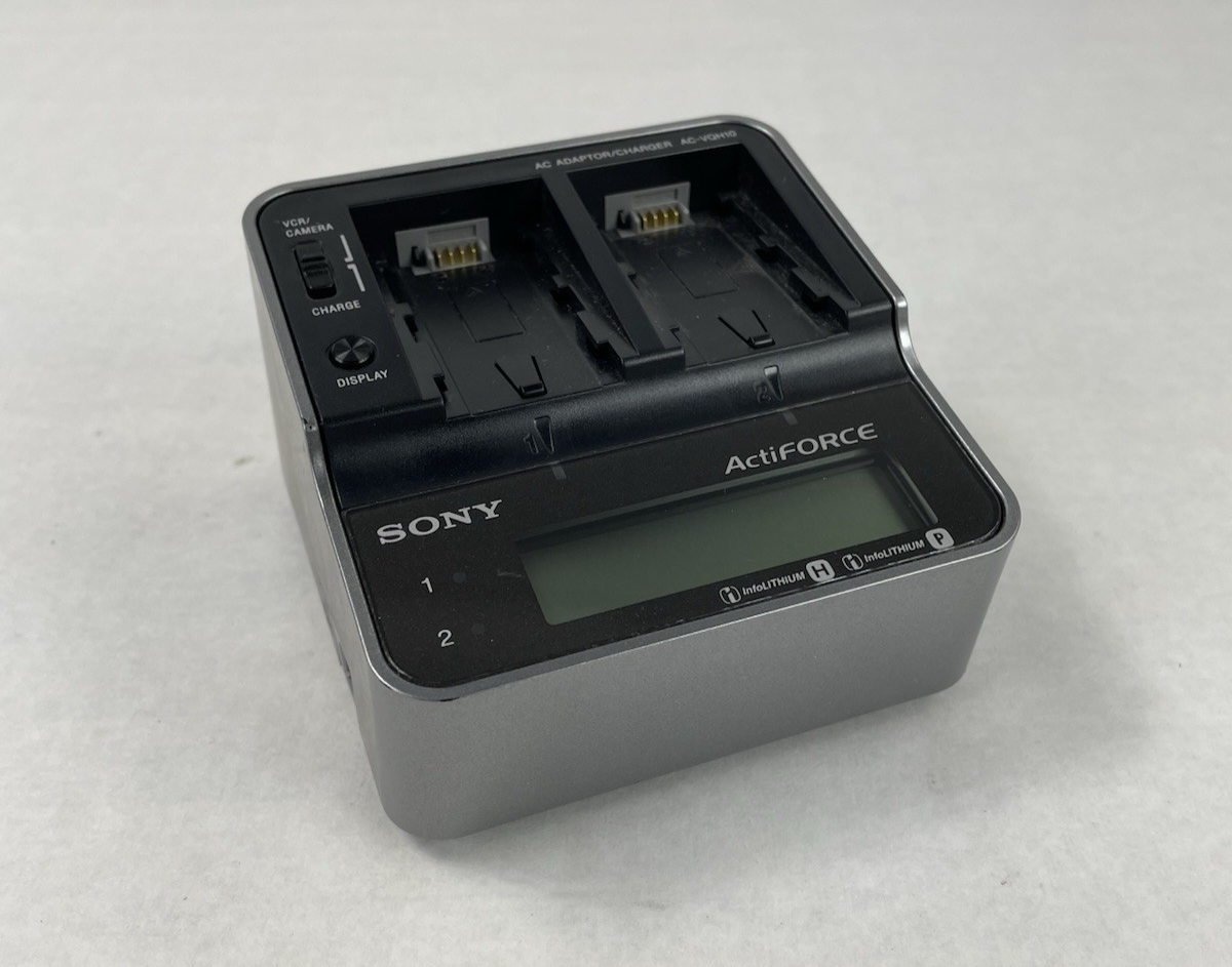 Sony Actiforce AC-VQH10 Dual Battery AC Adaptor Charger