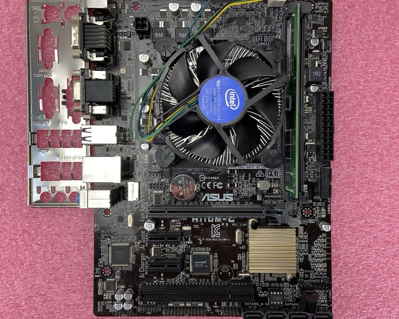 ASUS H110M-C Motherboard Intel Core i5-6400 2.7GHz 8GB RAM w/IO Shield