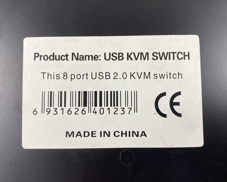 8 Port Smart USB 2.0 KVM Switch