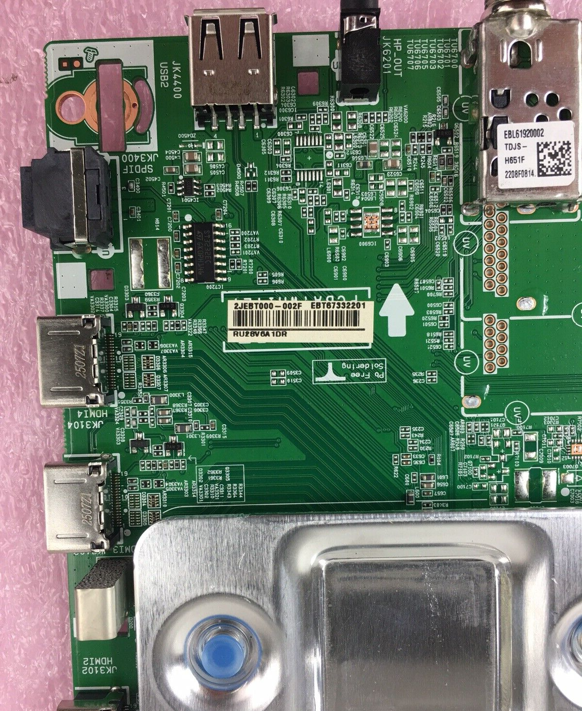 LG TV Main Board For 86UNED80UQA EAX69763506