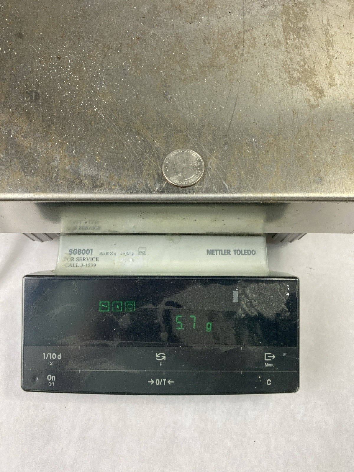Mettler SG8001 Analytical Lab Scale Digital Balance Benchtop