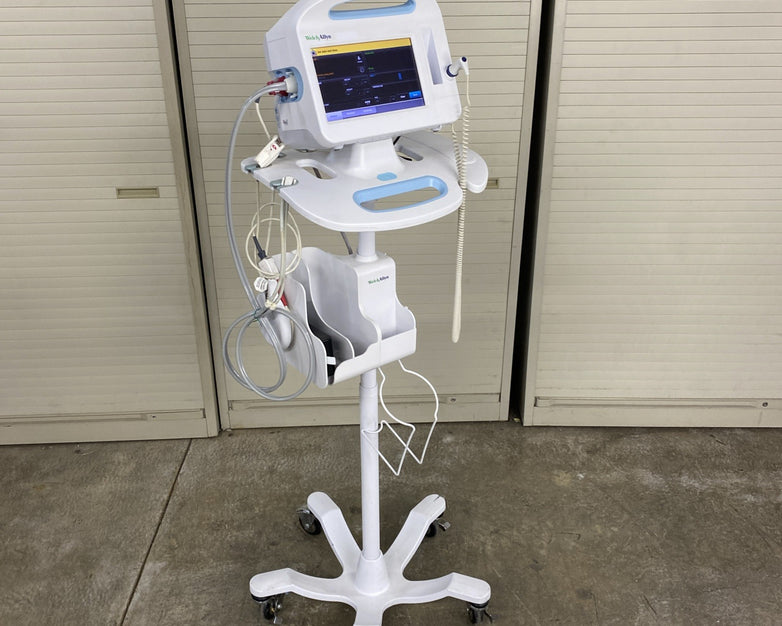 Welch Allyn 6000 Series Vital Sign Monitor 63MTXX w/ Mobile Stand 4800-60