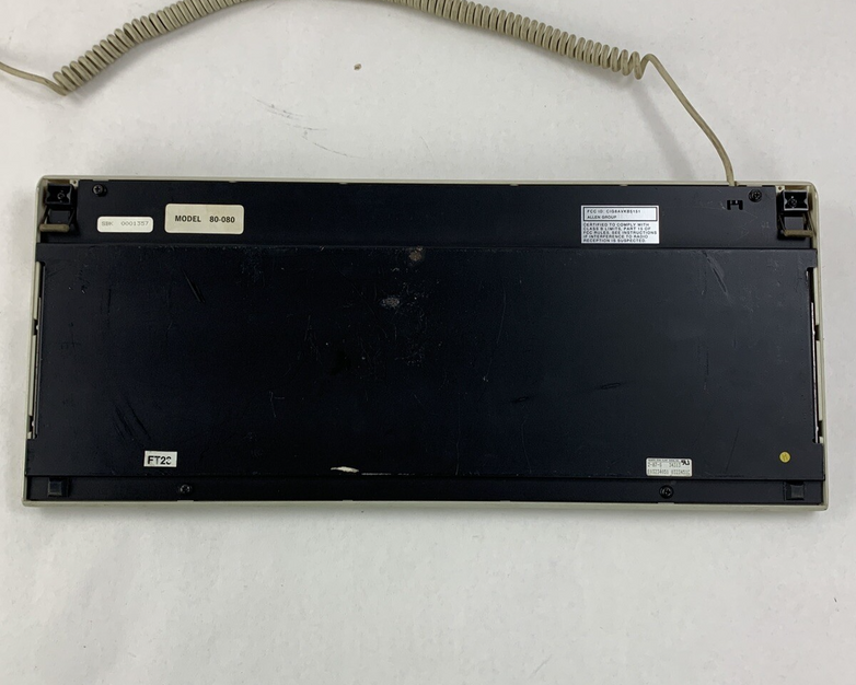 Allen Group 80-080 Terminal Keyboard CIG8AVKB5151 E03234051 0323451C Tested