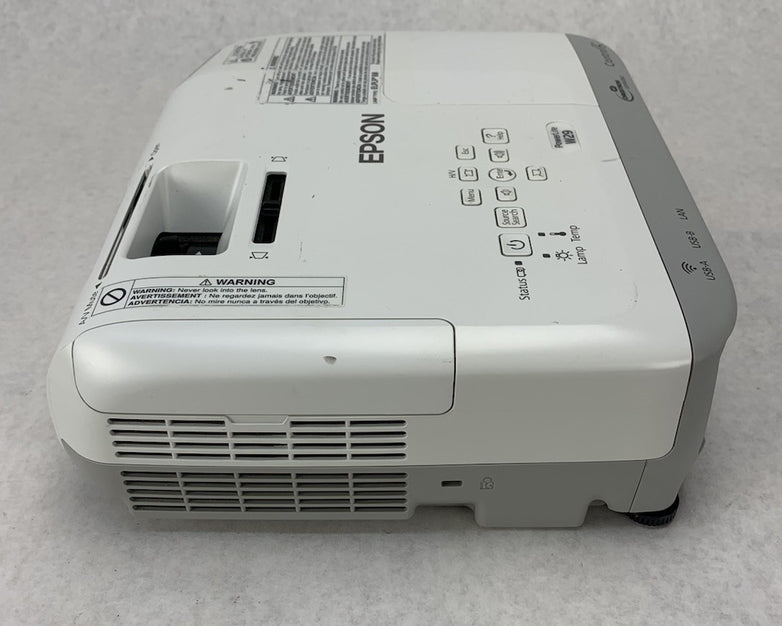 Epson PowerLite W29 H690A LCD Lamp Projector 3443 Lamp Hours - No Remote