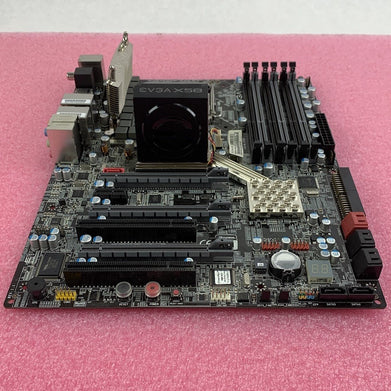 EVGA 132-BL-E 758 Motherboard Intel Core i7-950 3.06GHz No RAM w/ Shield