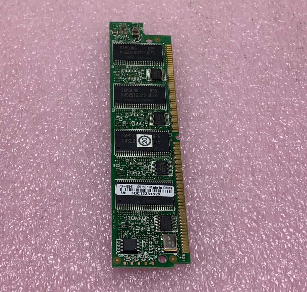 Cisco 73-8541-05 PVDM2-64-RF 64-Channel Packet Voice/Fax DSP Module Referb