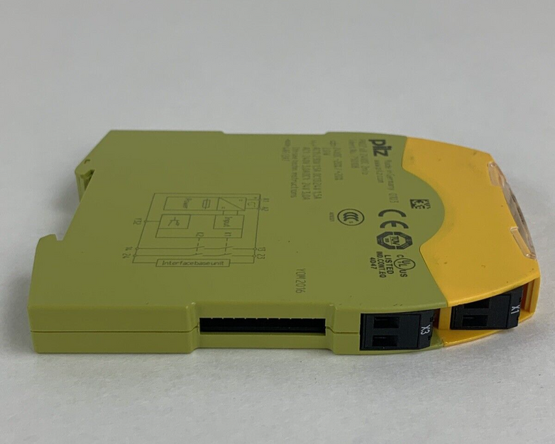 Pilz 750108 PNOZ s8 24VDC Contact Expansion Module Missing Terminal Untested
