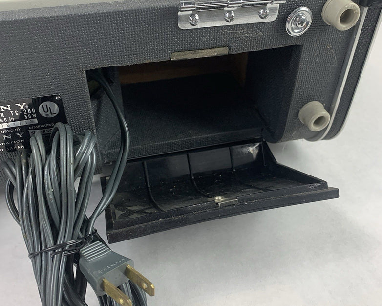 Sony TC-200 Stereo Tapecorder w/ Detachable Speakers - Parts or Repair