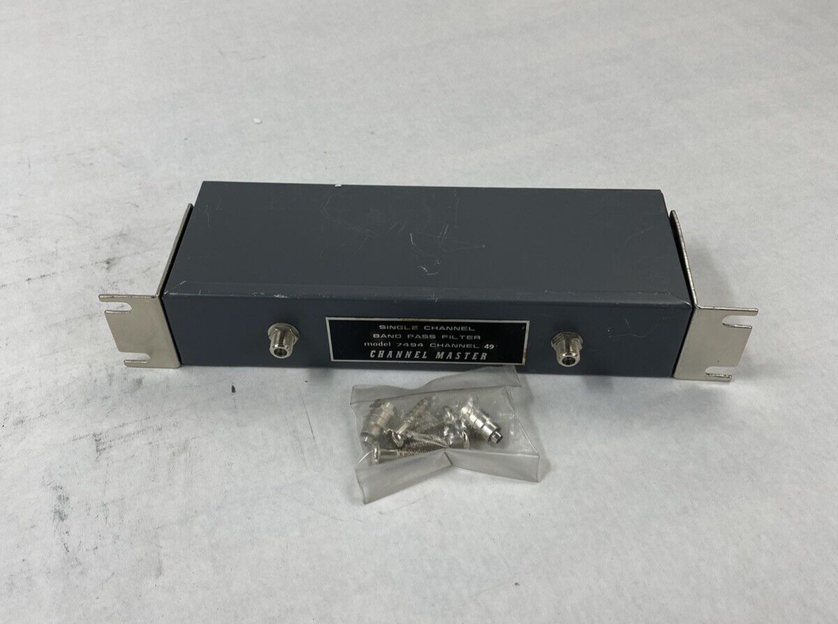 Channel Master MATV Systems Model 7494 Band Pass Filter UHF Band Channel 49