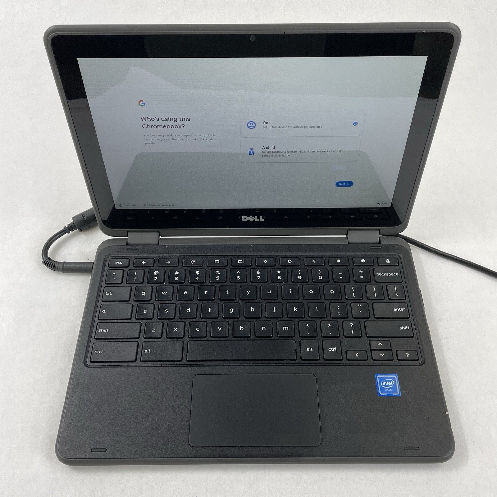 Dell ChromeBook 11 3189 11.6" Celeron N3060 1.60 GHz 4 GB RAM 32GB SSD2