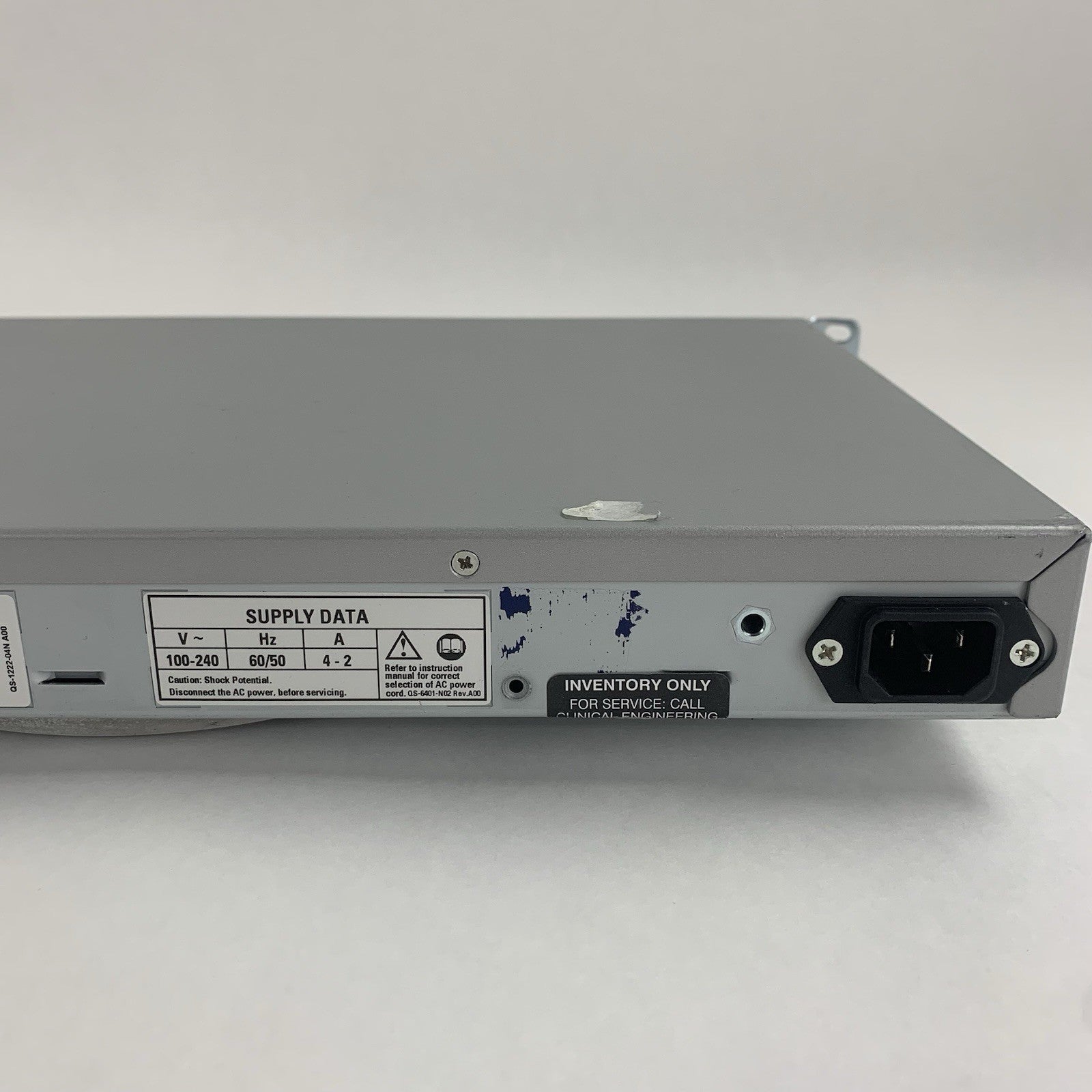 PowerDsine 6512 PD-6512/AC/M/PMS 12 Port 10/100 Managed Switch Missing Faceplate6