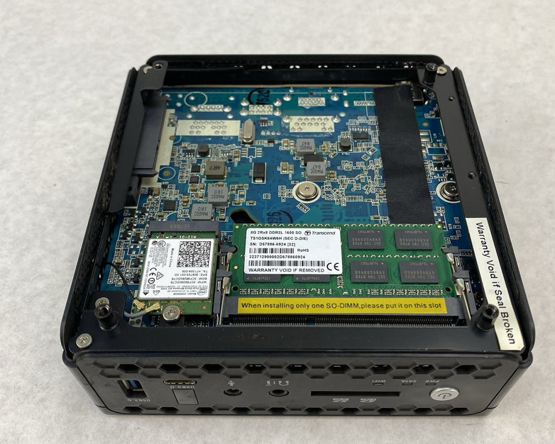 Zotac ZBOX-C1323NANO Micro Celeron C3150 1.6GHz 8GB RAM No HDD/OS/AC - No Bottom