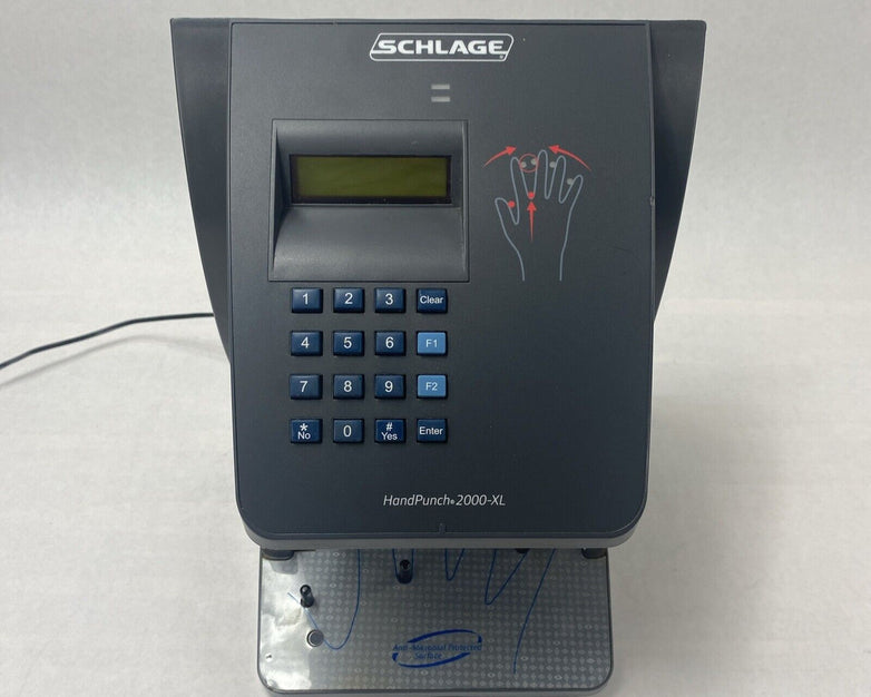 Recognition Systems InfoTronics Shlage HandPunch 2000 XL Biometric Hand Scanner