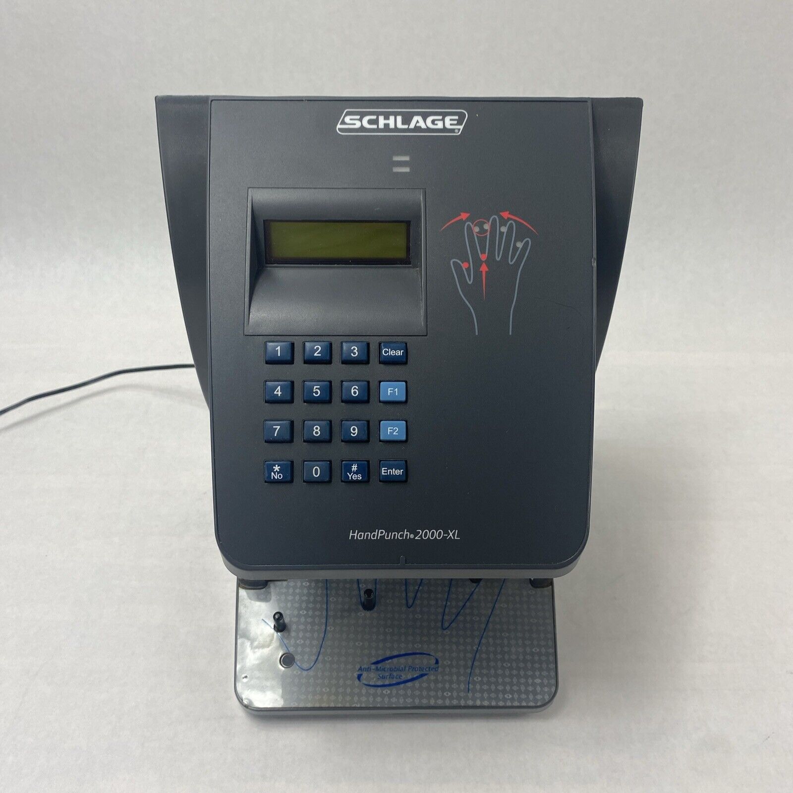 Recognition Systems InfoTronics Shlage HandPunch 2000 XL Biometric Hand Scanner