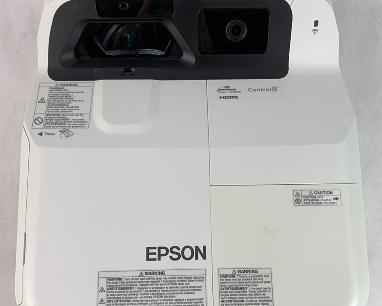 Epson PowerLite 695Wi H740A LCD Lamp Projector 2752 Lamp Hours - No Remote