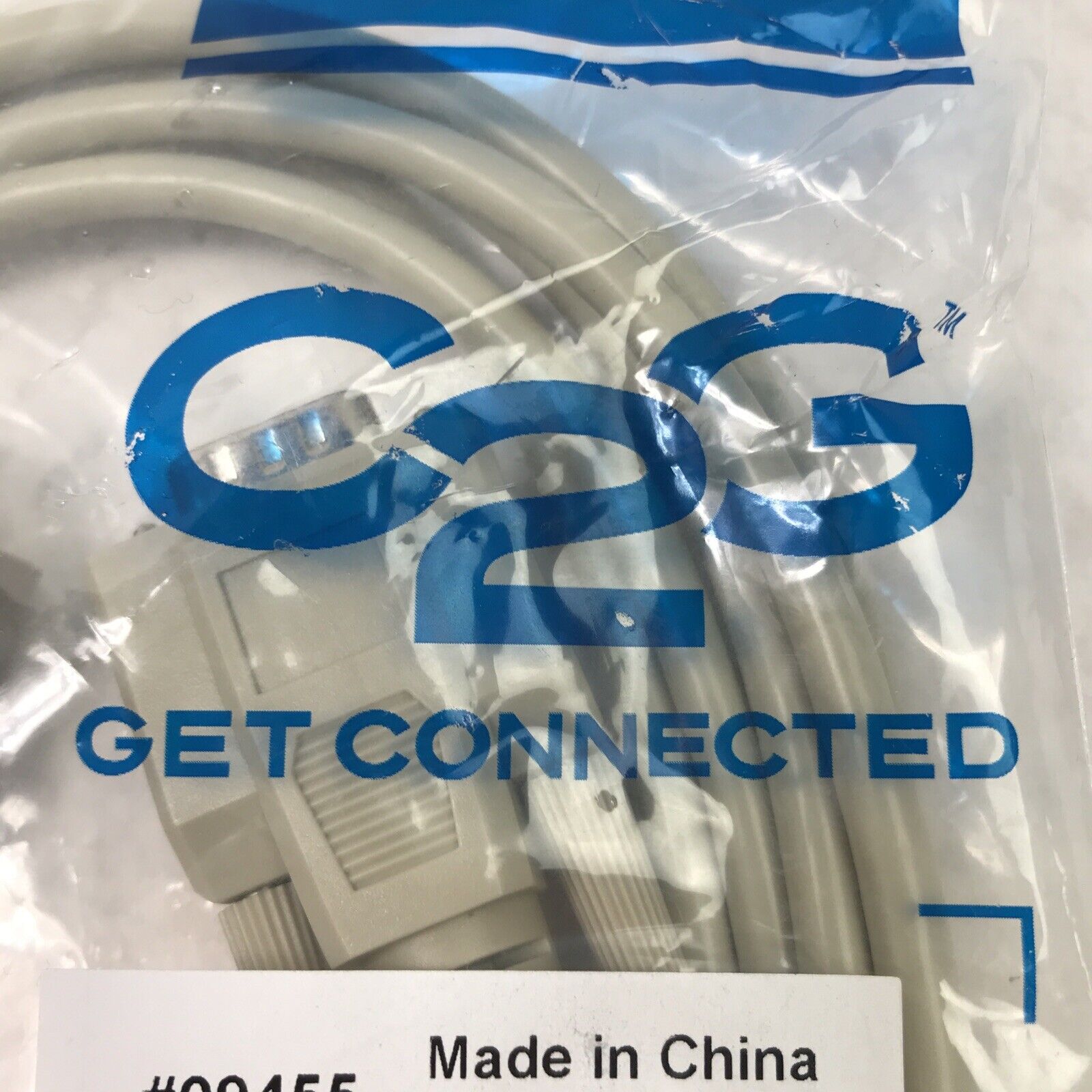 (NEW) C2G 10FT ECONO HD15 M/M SVGA MONITOR CBL (Lot of 4)
