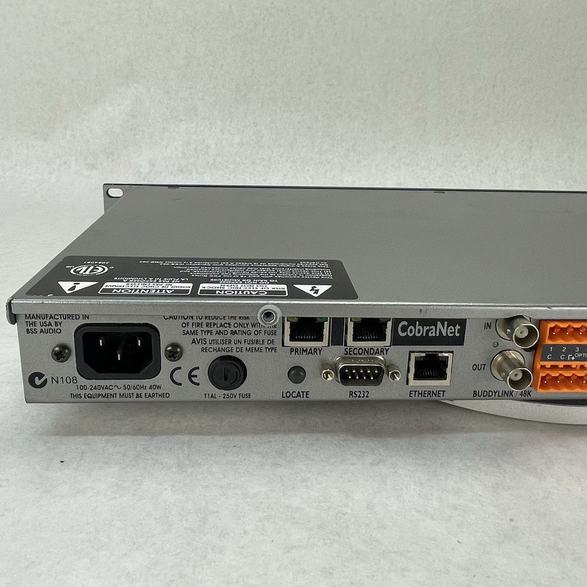 BSS Soundweb London BLU-80 Signal Processor - Tested6