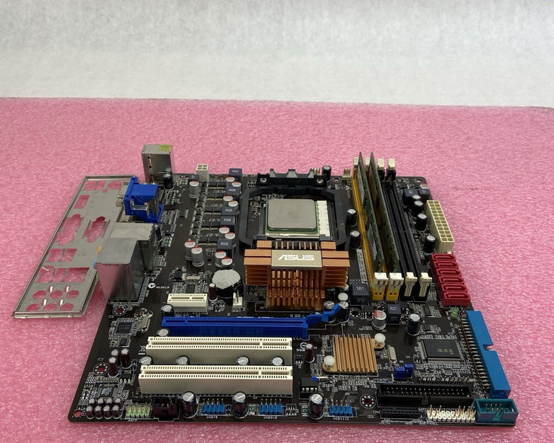 ASUS M3A78-CM Motherboard AMD Athlon 64 x2 2GHz 2GB RAM w/IO