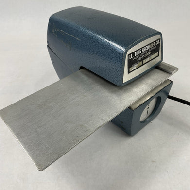 ILL. Time Recorder Co. Date Time Stamp Recorder Tested