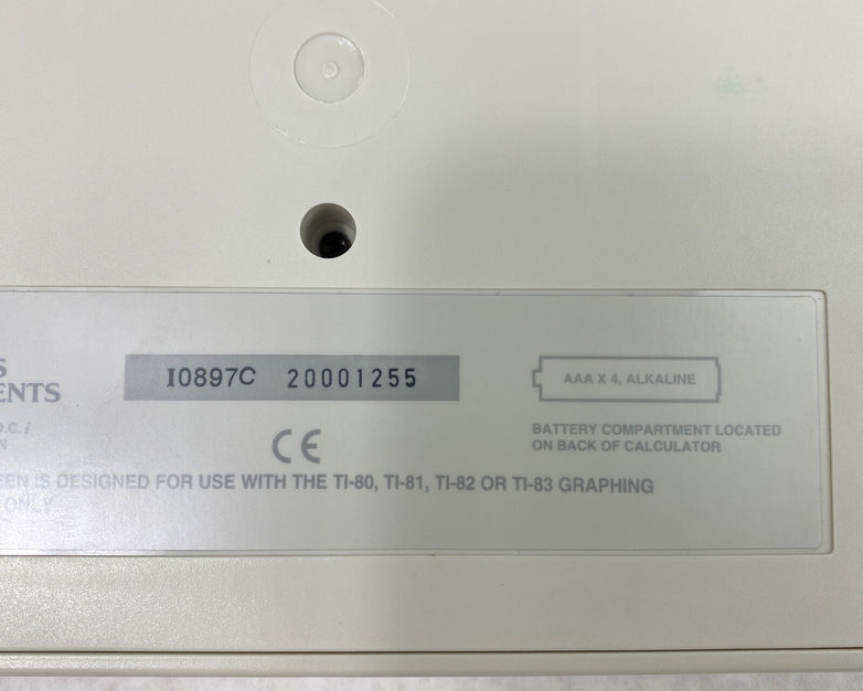 Texas Instruments I0897C TI-80, 81, 82, 83 Viewscreen UNTESTED
