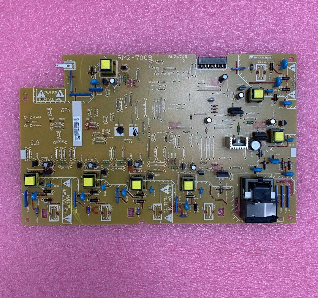 HP RM2-7003 High Voltage Power Supply Board for M8805