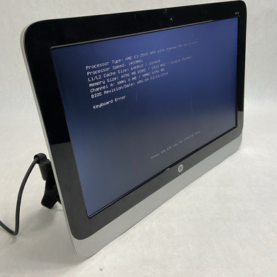 HP 18-5110 AIO AMD E1-2500 1.4GHz 4GB RAM No HDD No OS