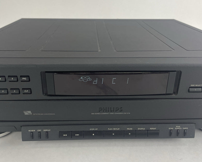 Philips CDC-916 5 Disc CD Player 900 Series Compact Disc Changer Vintage 1995