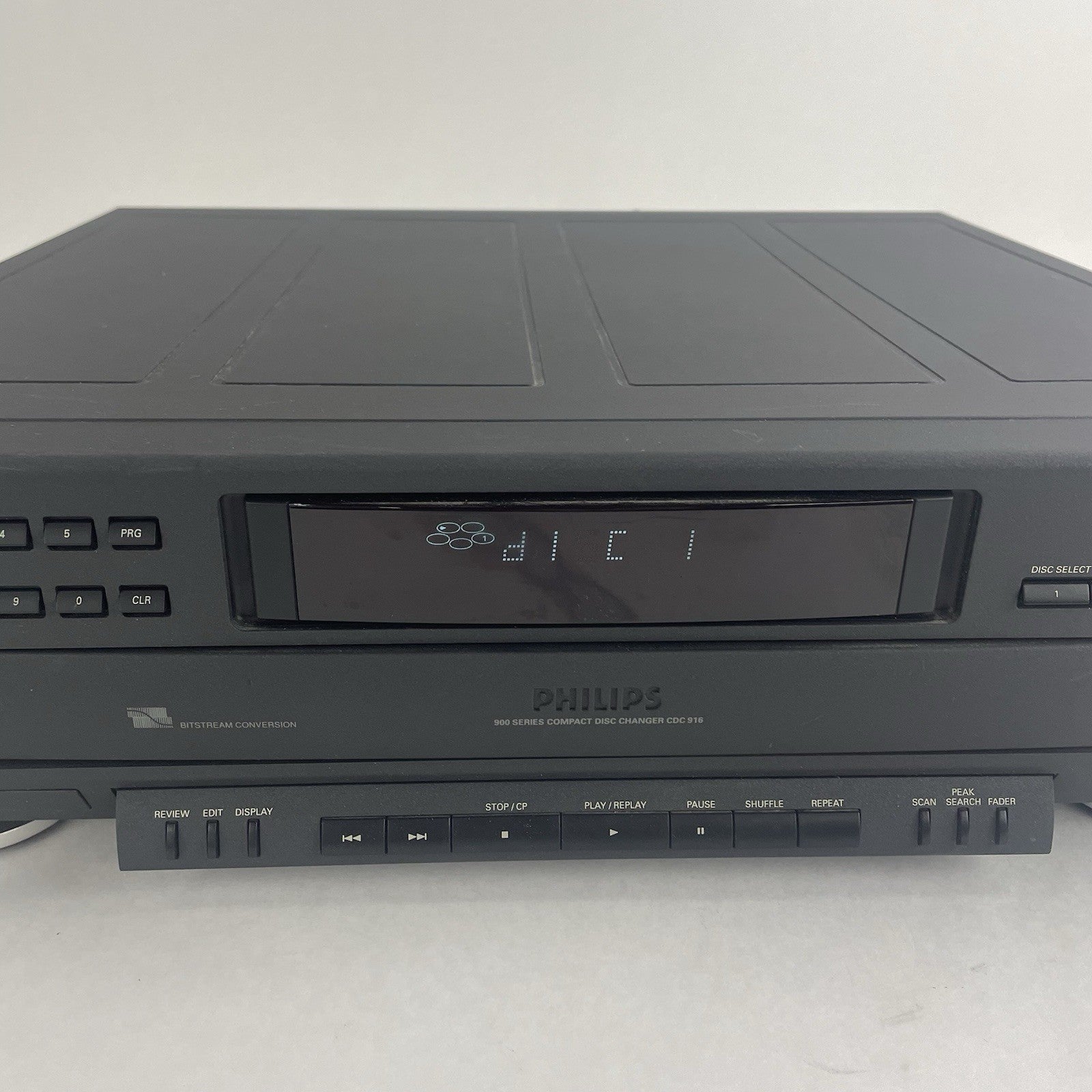 Philips CDC-916 5 Disc CD Player 900 Series Compact Disc Changer Vintage 19955