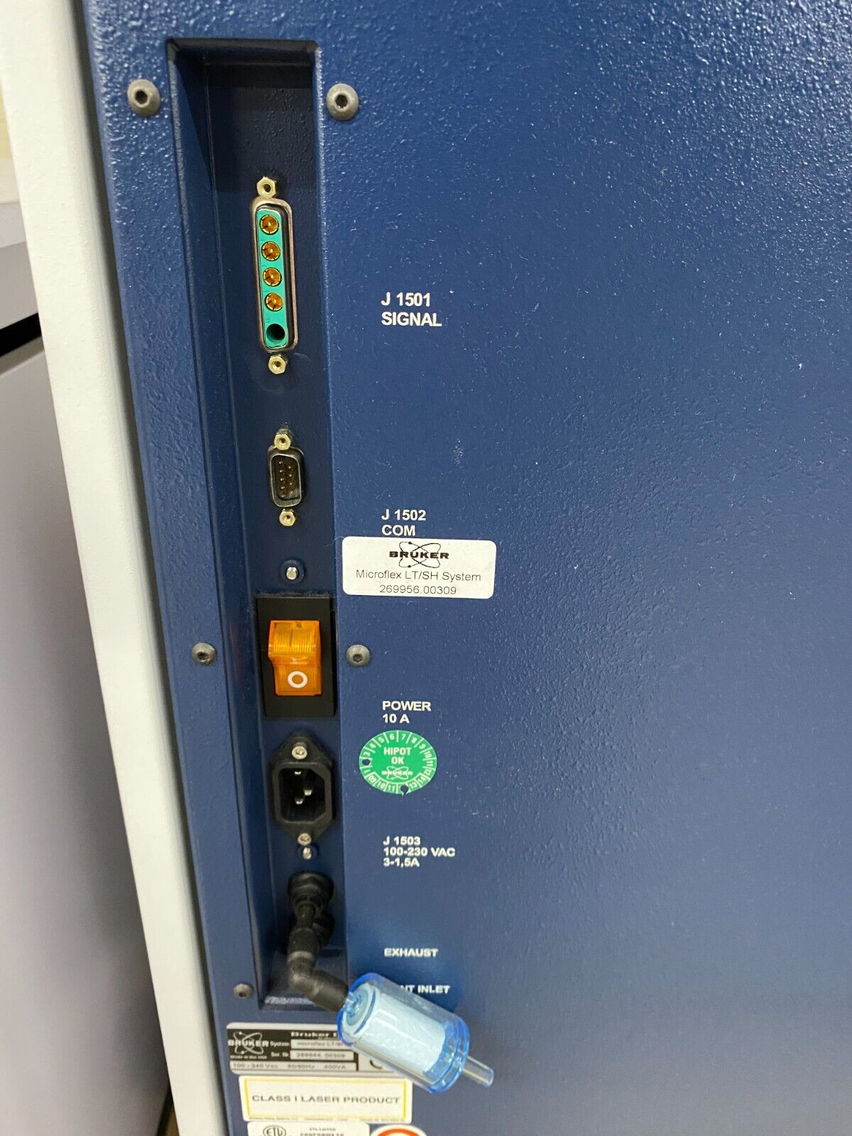 Bruker Microflex LT/SH Mass Spectrometer w/ GE 8221 Pump GE/OT