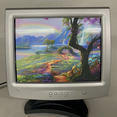 Gateway 17" EV700AA 1440x1080 VGA CRT Monitor Tested No Power Cord