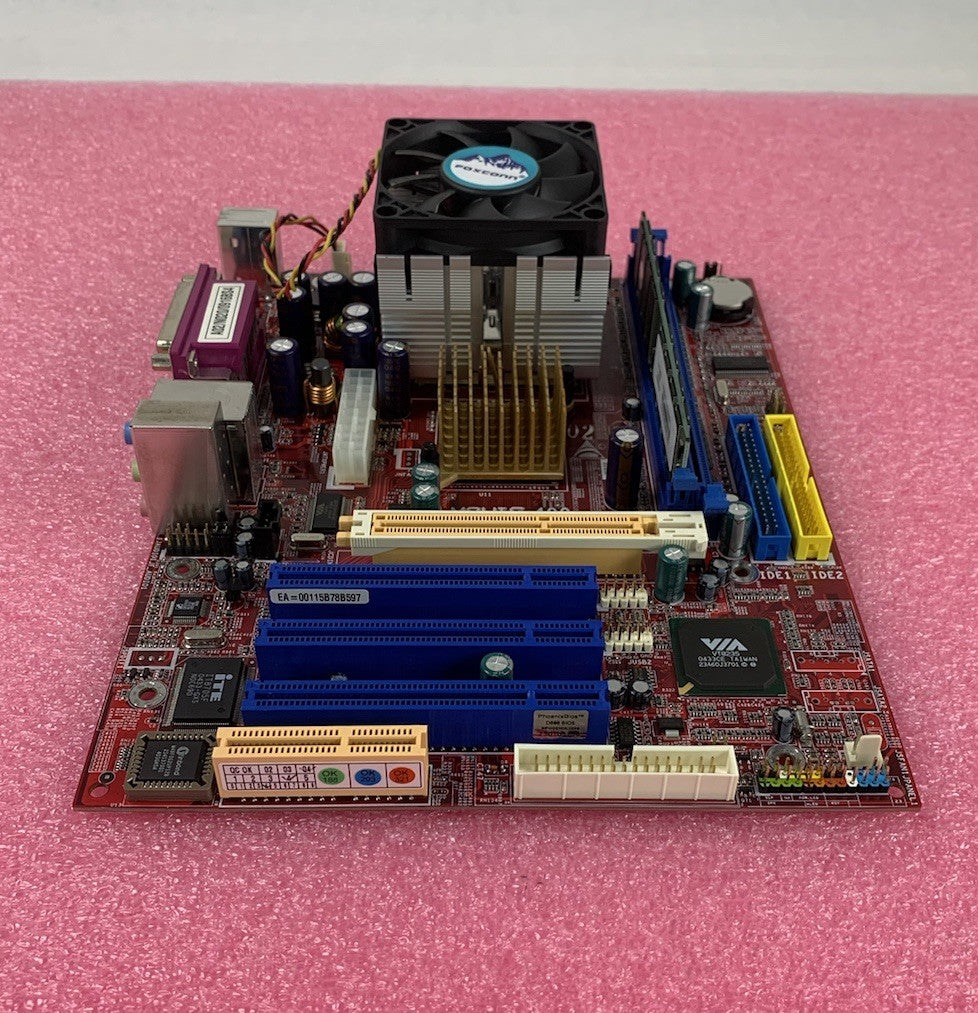 VIA KM266A-8235 M7VIG 400 Motherboard AMD Athlon XP 2700+ 2.16GHz 512MB RAM