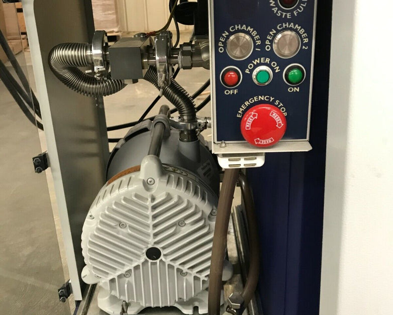 GeneVac HT-12 Series II Lot of 2 Evaporators w/ VC4000D & Edwards Pump HT-24