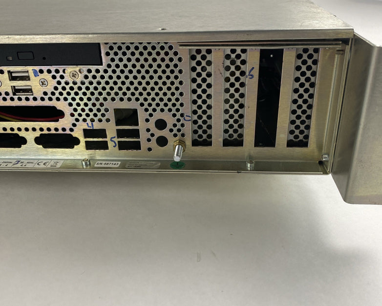 Unbranded 3U MATX Bare Bones Computer Chassis With Emacs HG2-6400P Power Supply