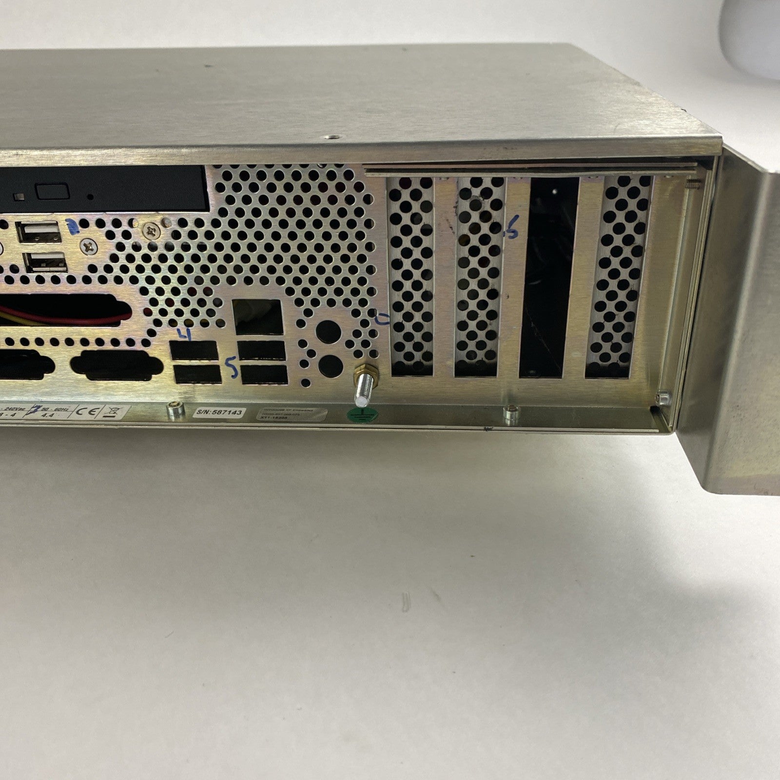 Unbranded 3U MATX Bare Bones Computer Chassis With Emacs HG2-6400P Power Supply1