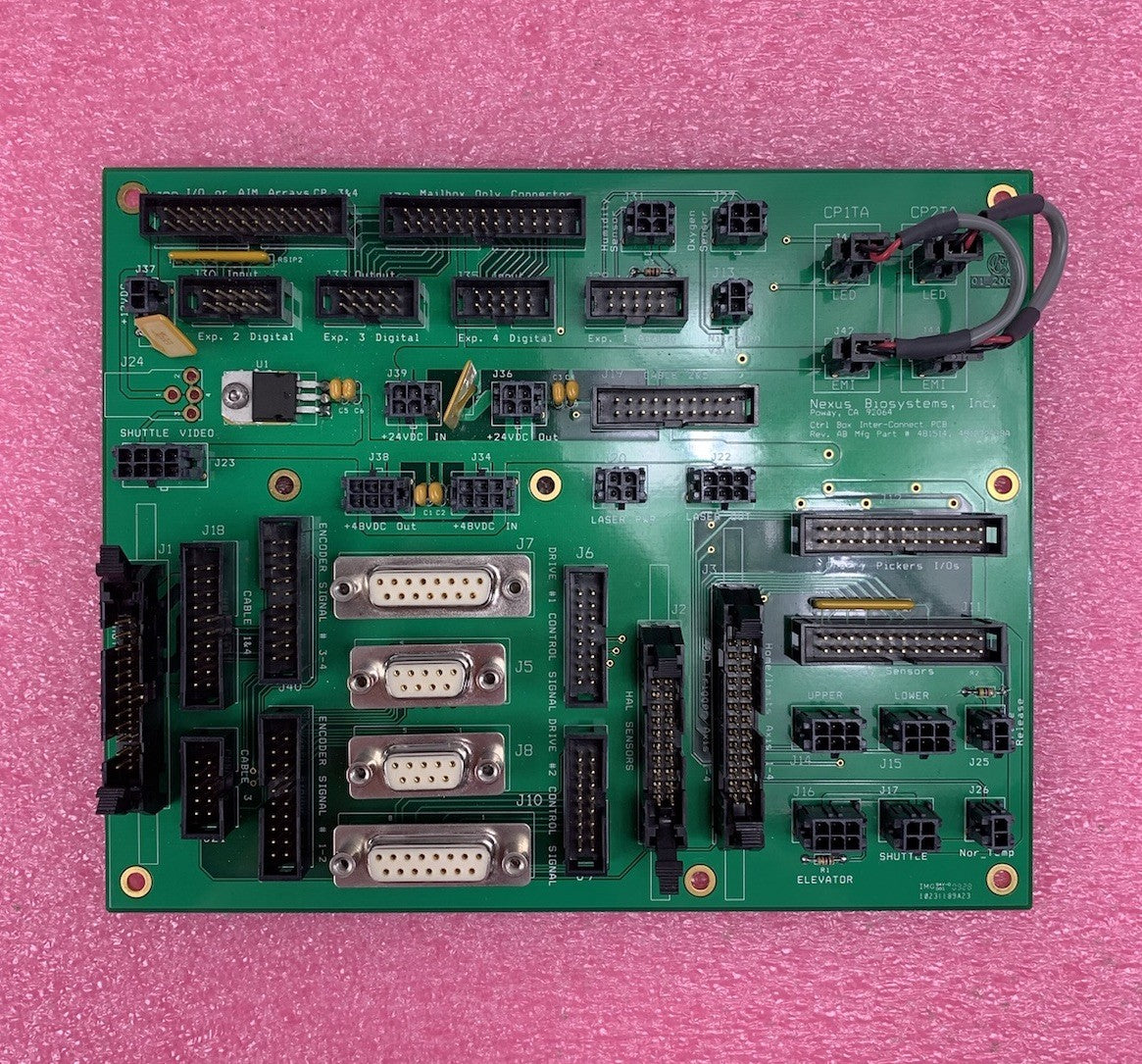 Nexus BioSystems 481514 PCB Rev. AB Circuit Board
