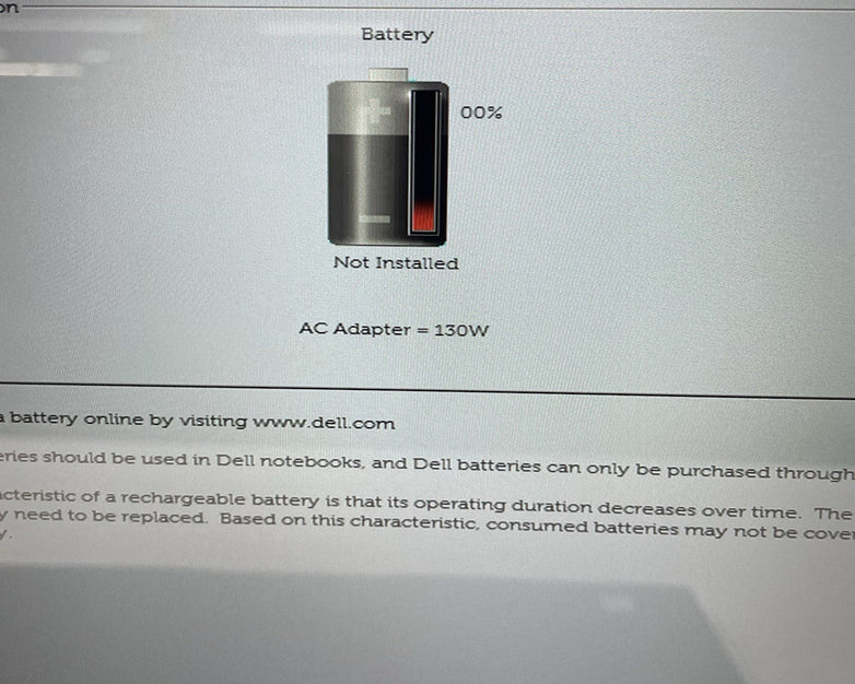 Dell Latitude 3390 13.3" i5-8350U 1.70 GHz 8 GB RAM No SSD/OS/AC/Batt