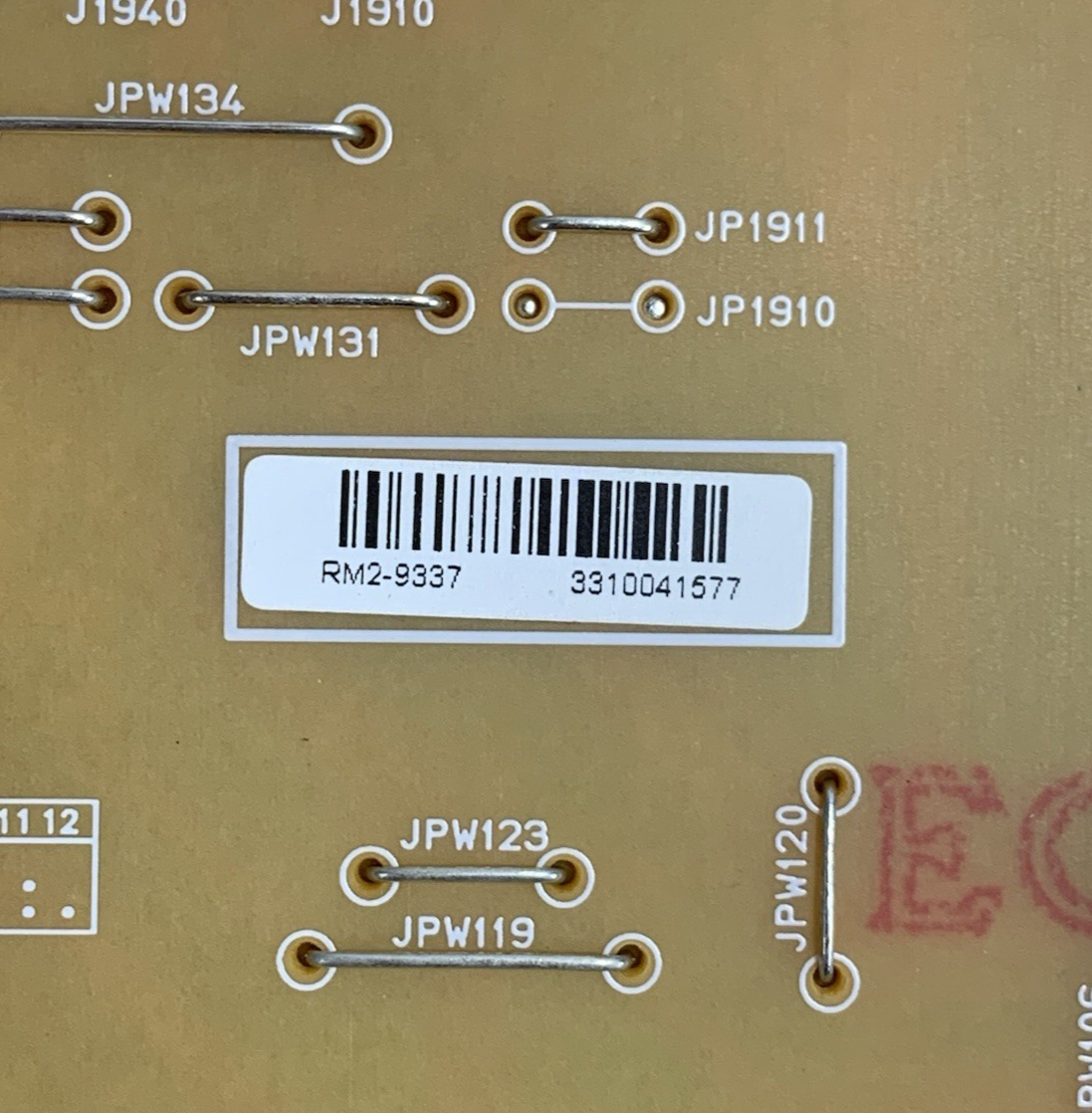 HP RM2-9337 High Voltage Power Supply Board for M632 Printer6