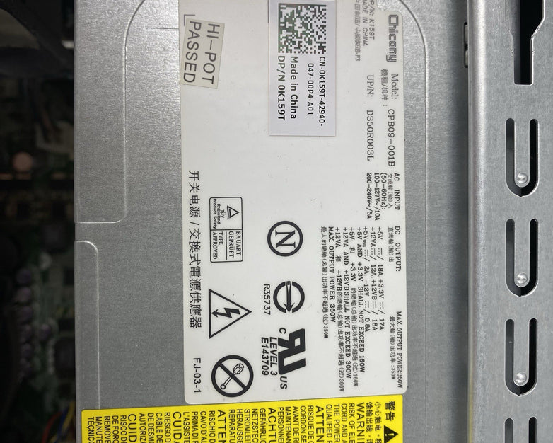 Dell Studio XPS 8100 MT Intel Core i5-650 3.20GHz 4GB RAM No HDD No OS
