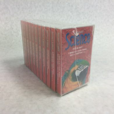 Harcourt Science Grade 4 Text On Tape Units A-F (Lot of 11)