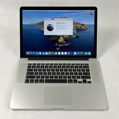 Apple MacBook Pro A1398 2013 Retina 15" 2.40 GHz i7 8GB RAM 250GB SSD os10.15.7