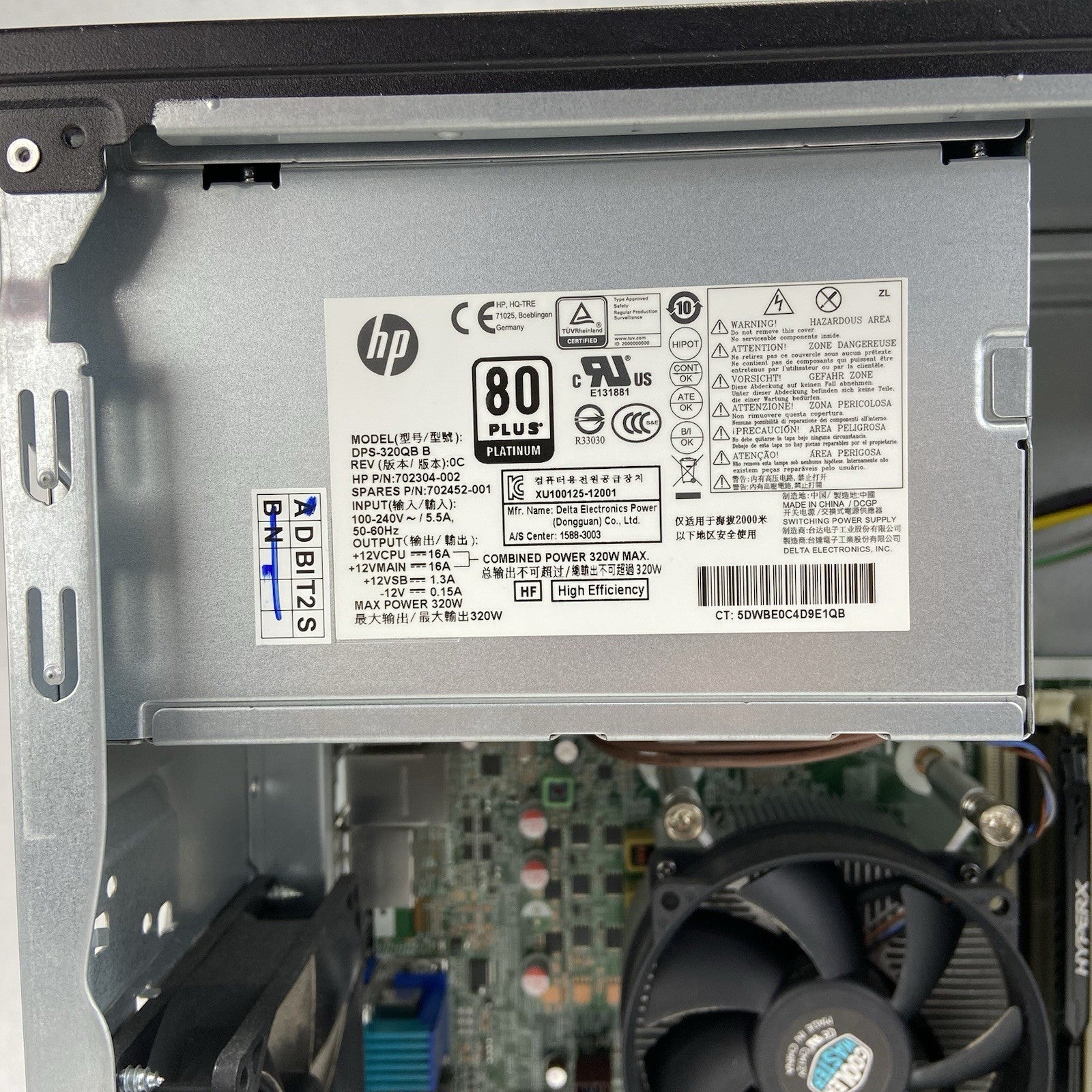 HP ProDesk 600 G1 MT Intel Core i7-4700 3.6GHz 8GB RAM No HDD No OS10