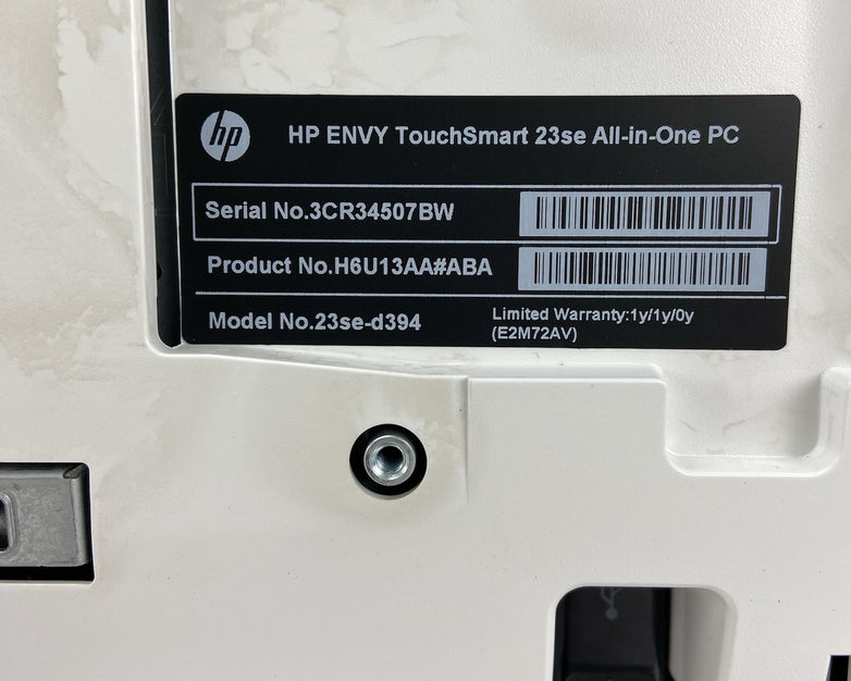 HP 23SE-D394 AIO Intel Core i5-4430s 2.7GHz 8GB RAM No HDDOSAC