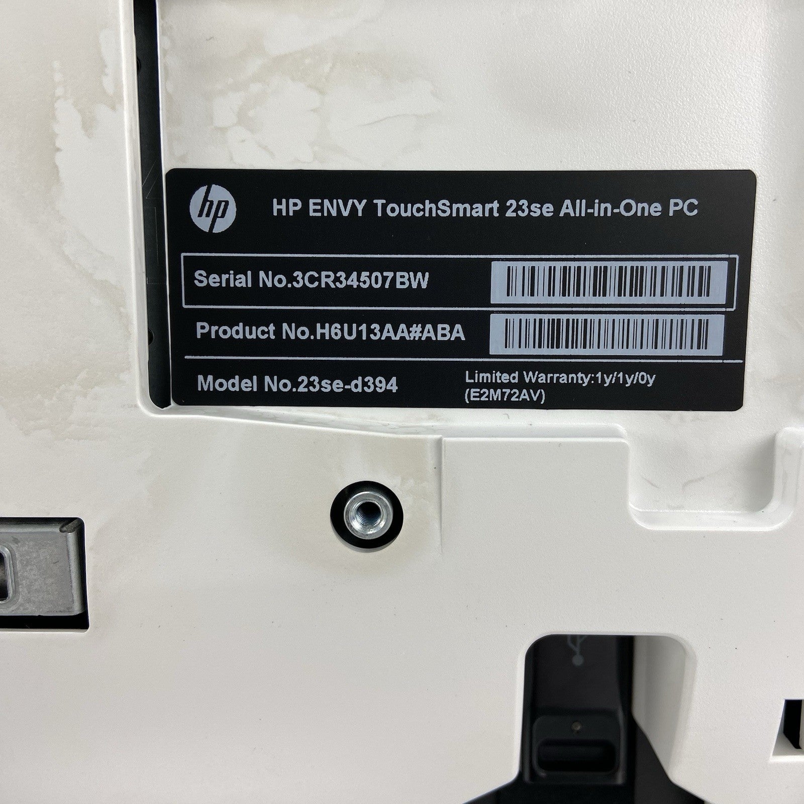 HP 23SE-D394 AIO Intel Core i5-4430s 2.7GHz 8GB RAM No HDDOSAC5