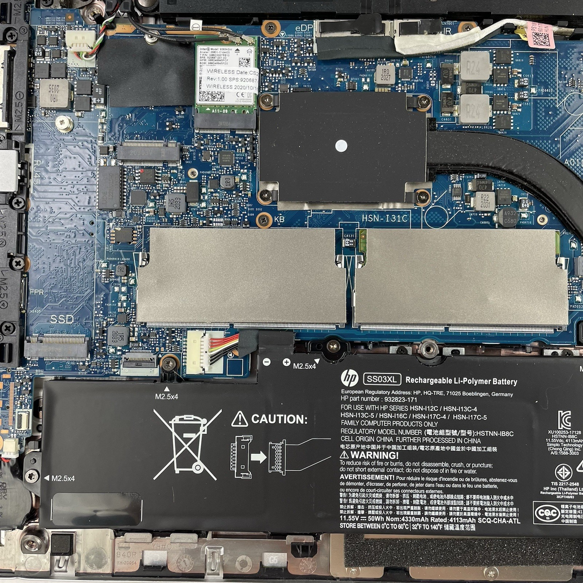 HP mt45 14" Ryzen 3 Pro 3300U 2.10 GHz 4 GB RAM No SSD/OS/AC18