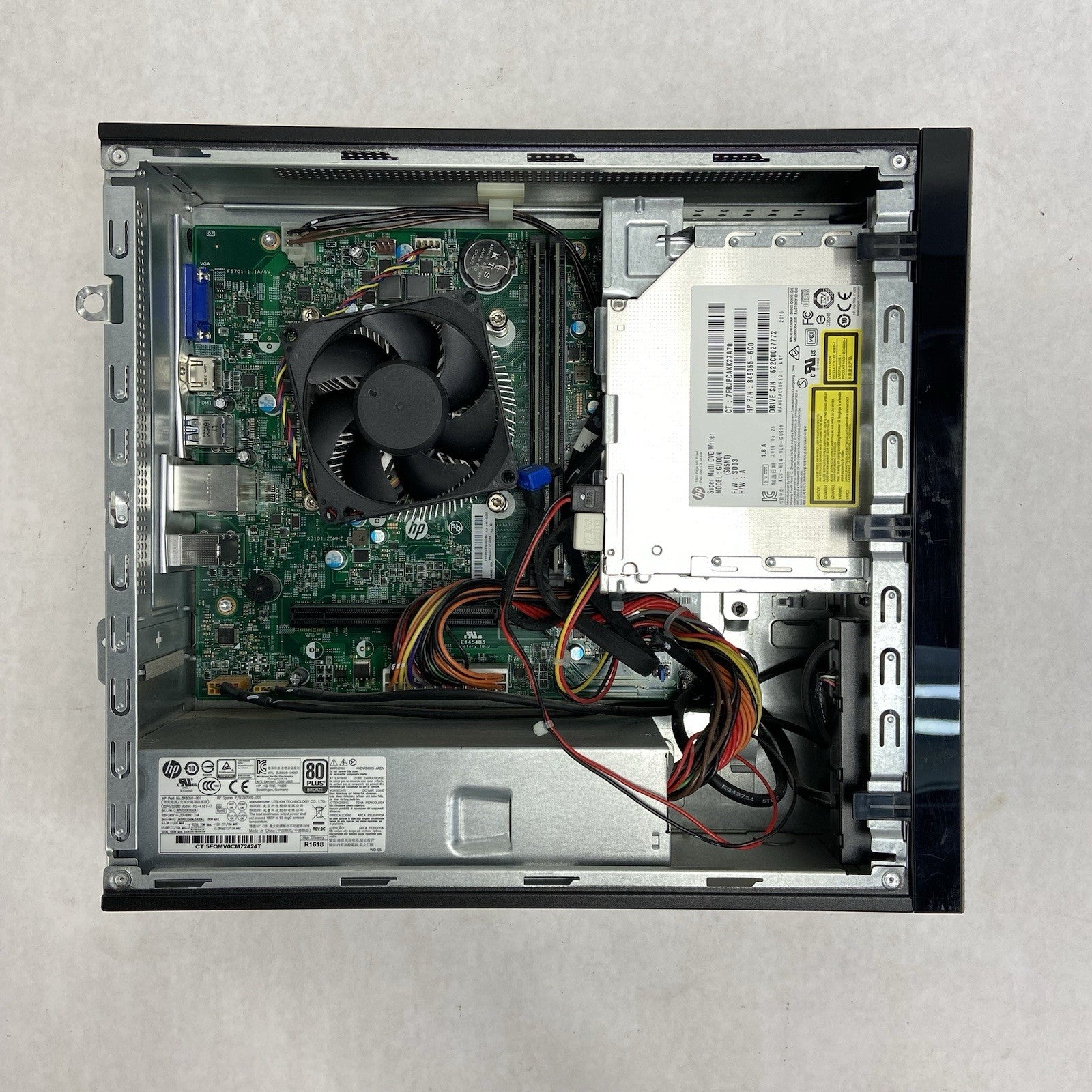 HP Slimline 260-P026 SFF Intel Core i3-6100T 3.2GHz 8GB RAM No HDD No OS7