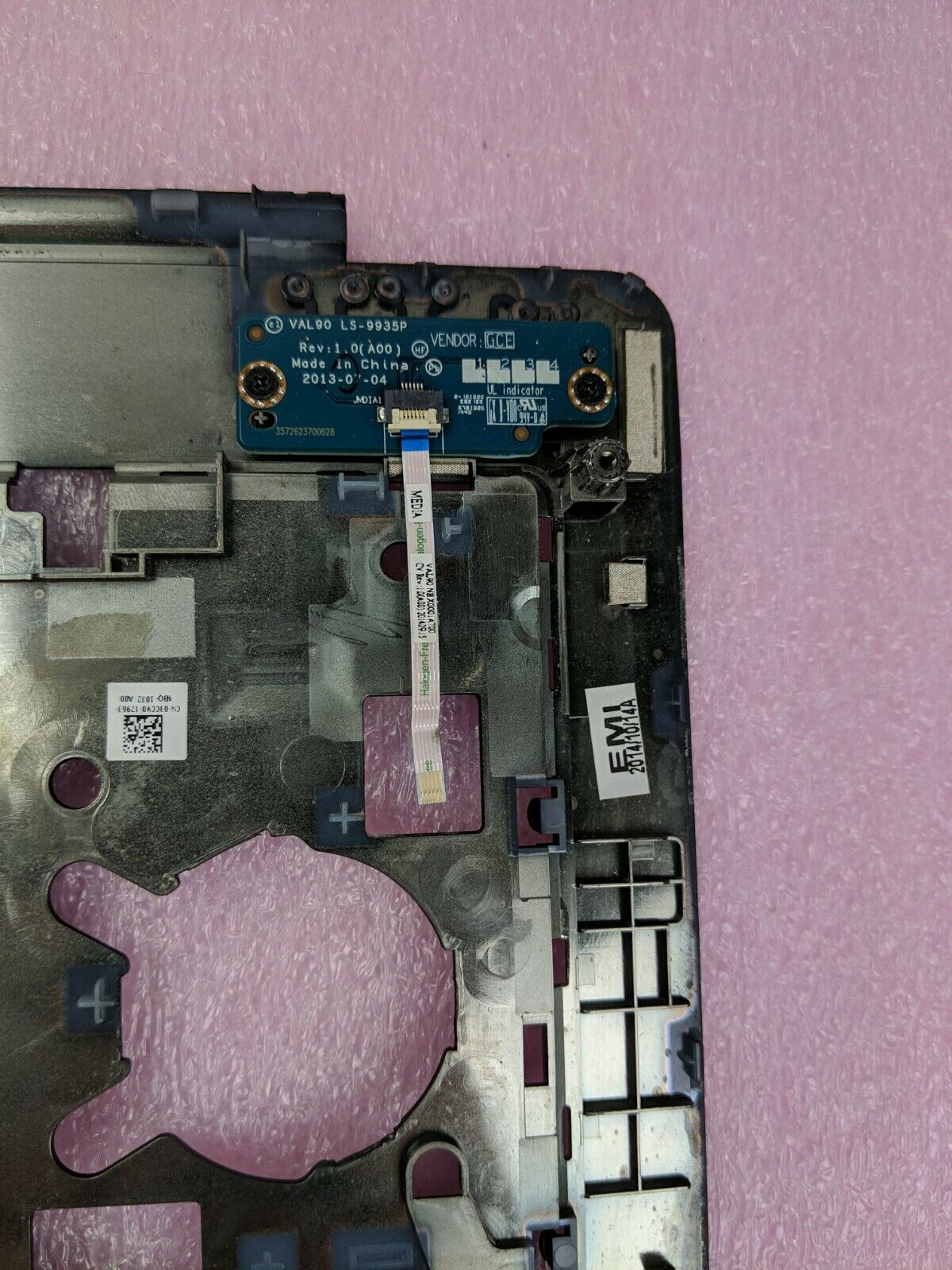 Dell Latitude E6440 14" Laptop Palmrest Touchpad 03CCV0 0H0M4P